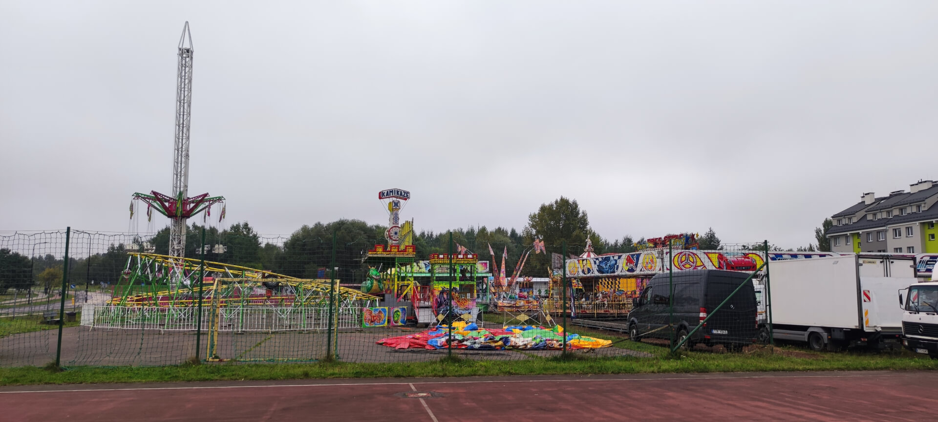 Dziś ośrodek jest raczej placem dla cyrków i lunaparków