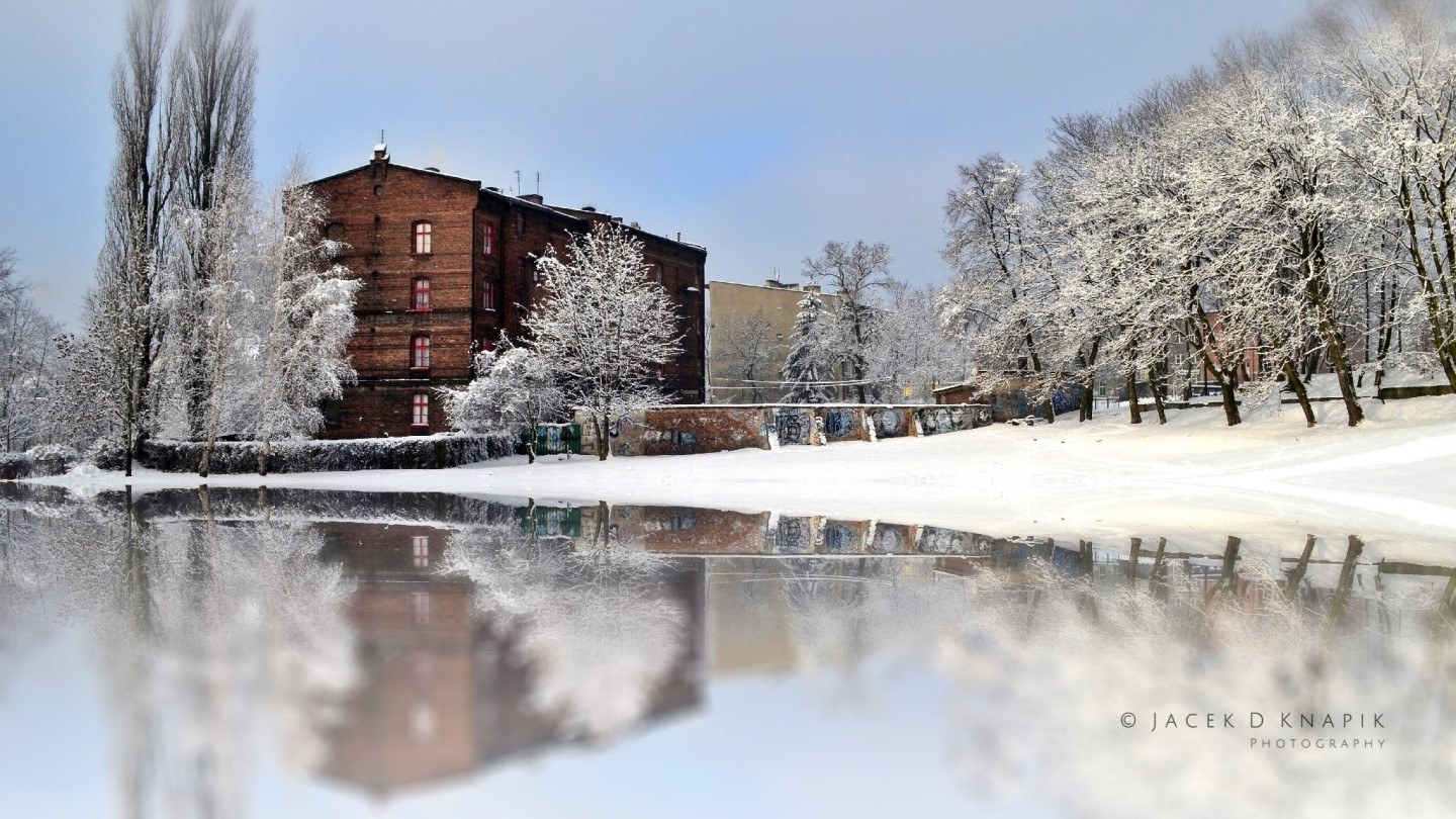 Ruda Śląska zimą 1