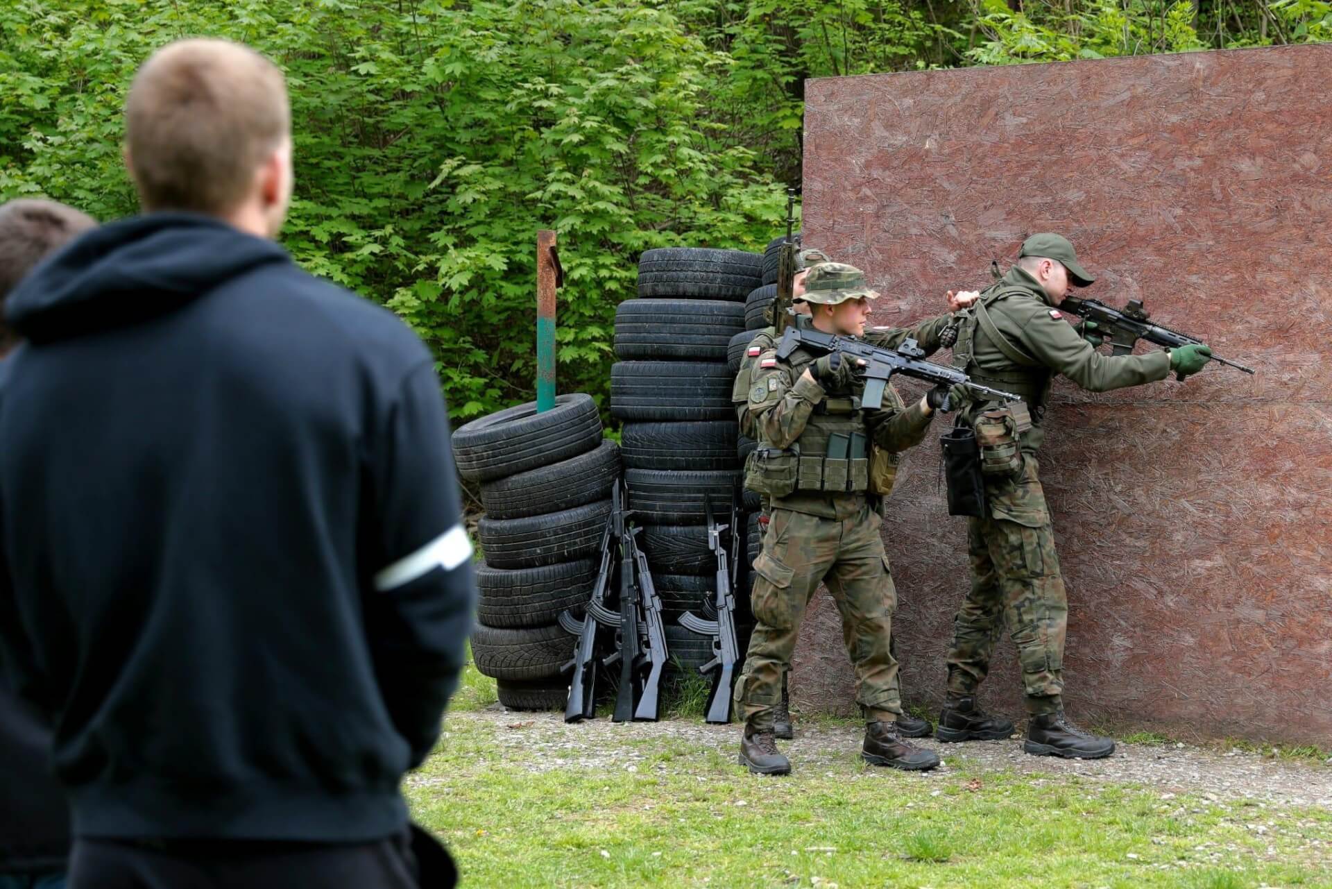 Jednym z elementów szkolenia jest taktyka