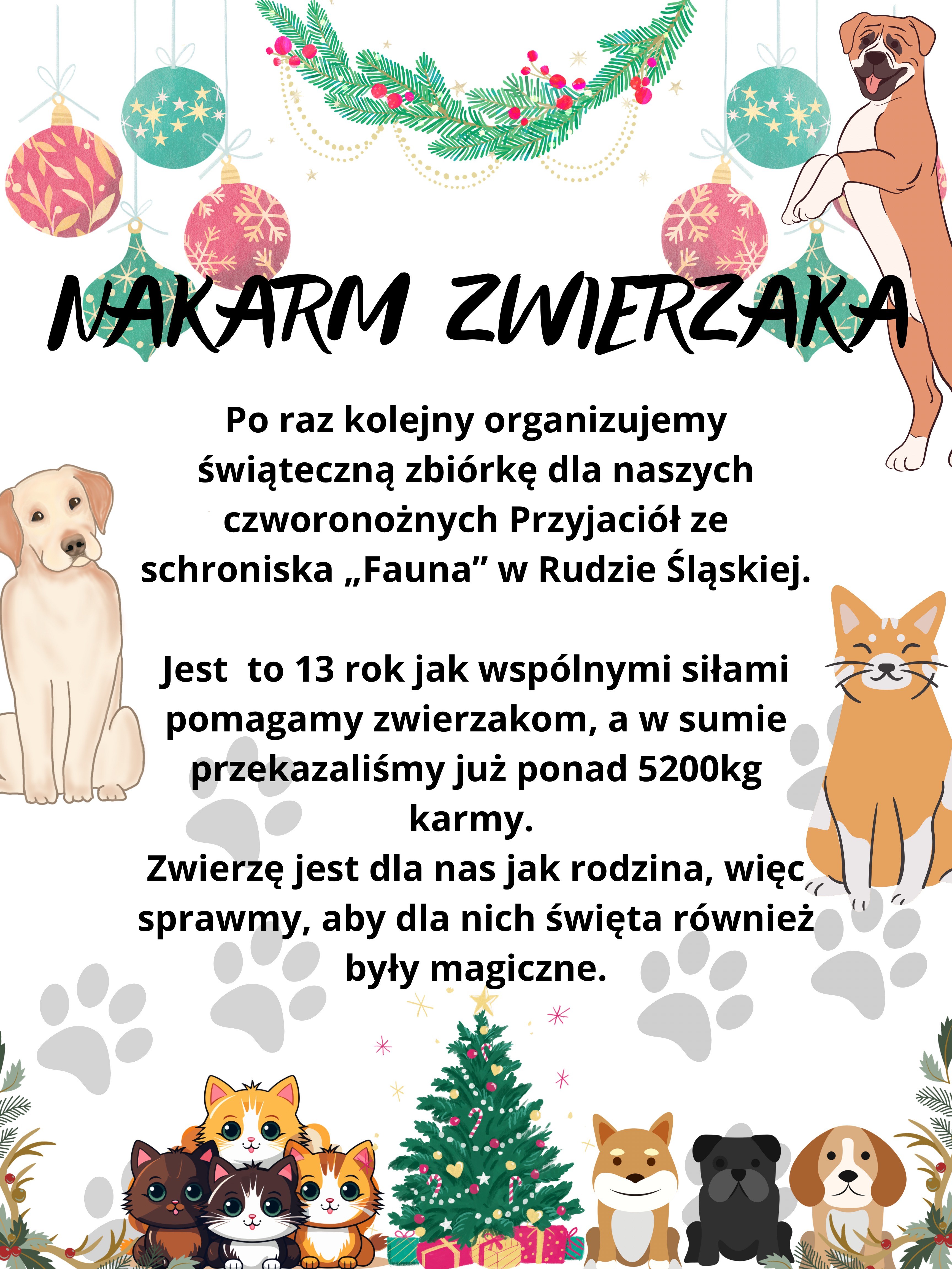 By nawet zwierzęta spędziły godnie święta