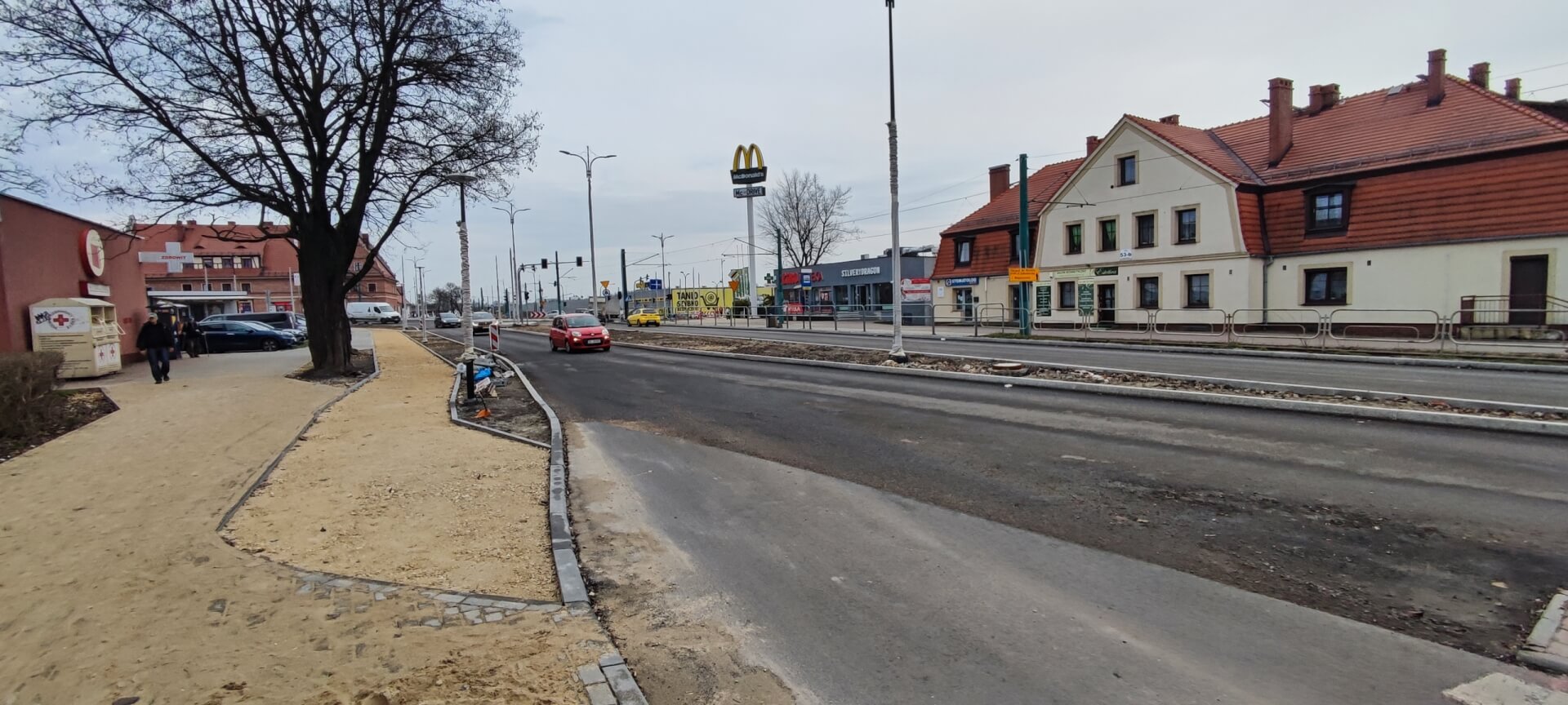 Na Wolności nie zapomniano o ścieżkach rowerowych