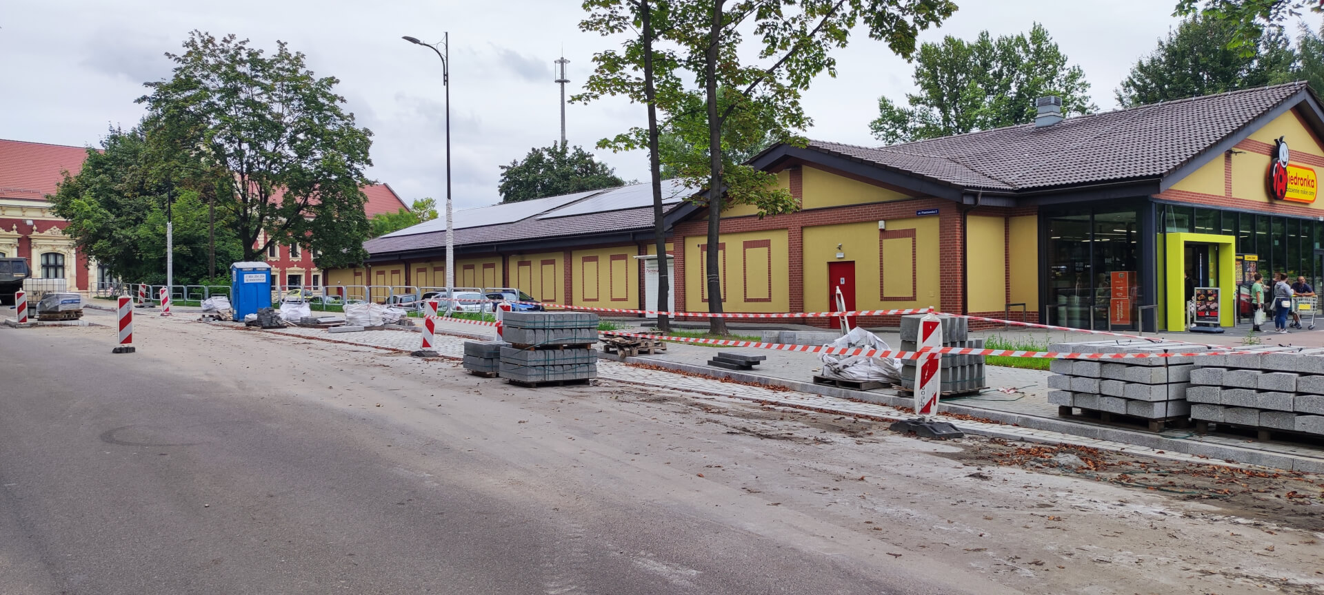 Przy Biedronce wkrótce zakończenie prac