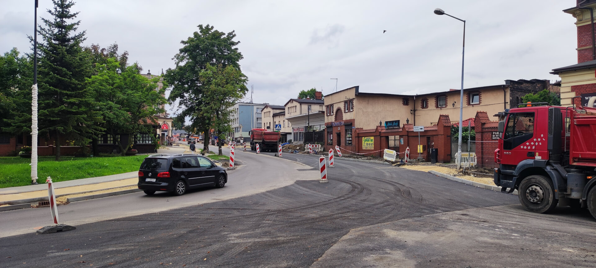 Okolice Adrii i dworca będą gotowe w ciągu kilku dni