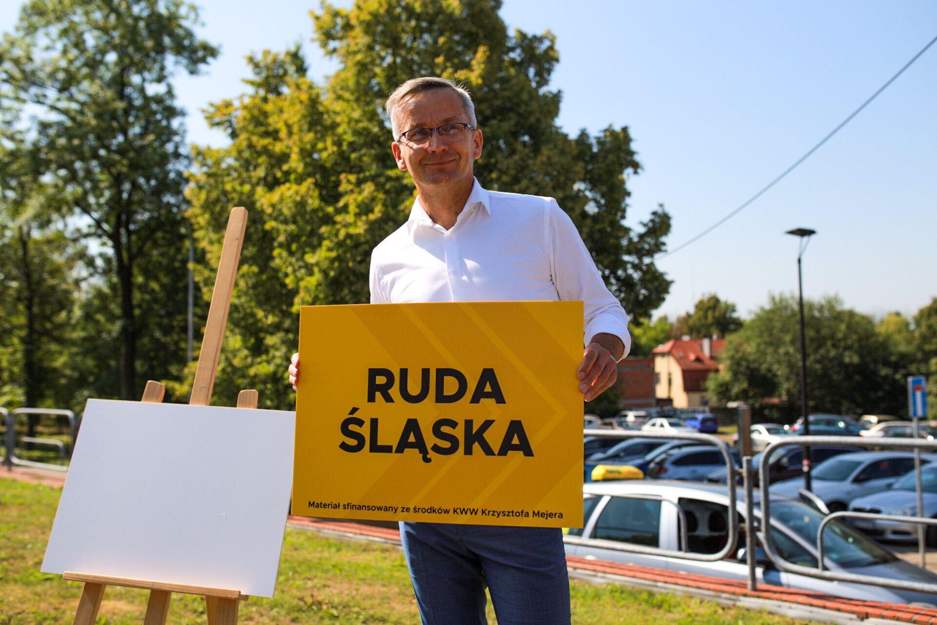 Konferencja prasowa Krzysztofa Mejera