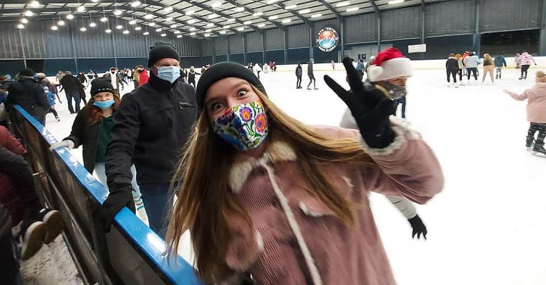 Lodowe szaleństwo w Orzegowie Lodowe szaleństwo w Orzegowie