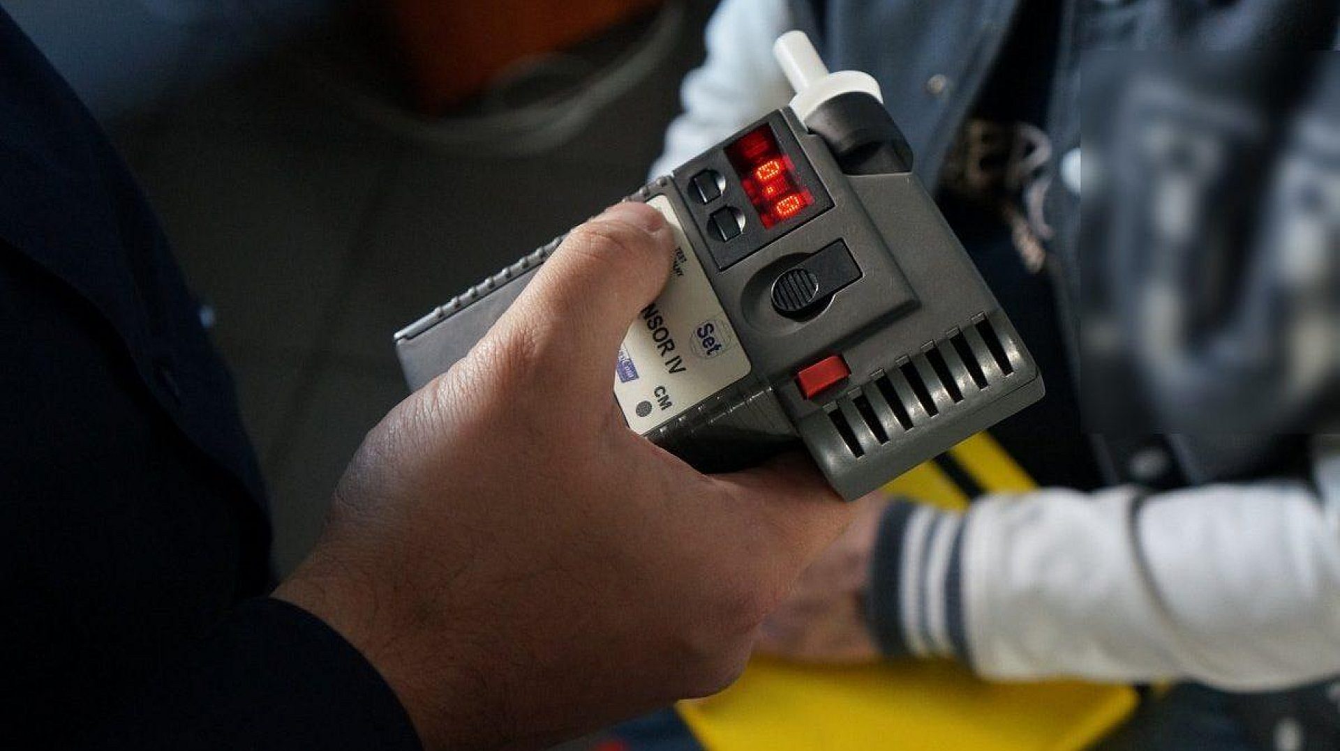 Rekordzista wydmuchał 3,44 promila! Rekordzista wydmuchał 3,44 promila!