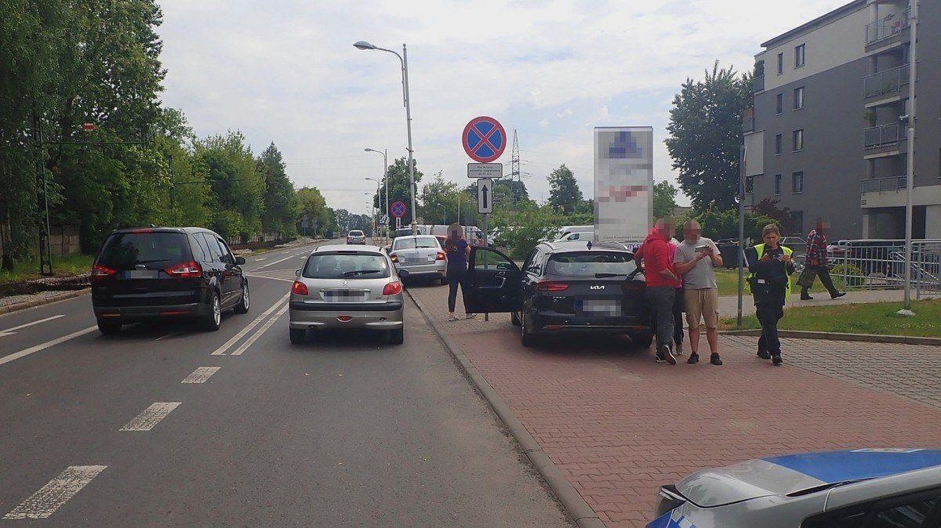 18-latkę udało się zatrzymać na Wojska Polskiego 18-latkę udało się zatrzymać na Wojska Polskiego