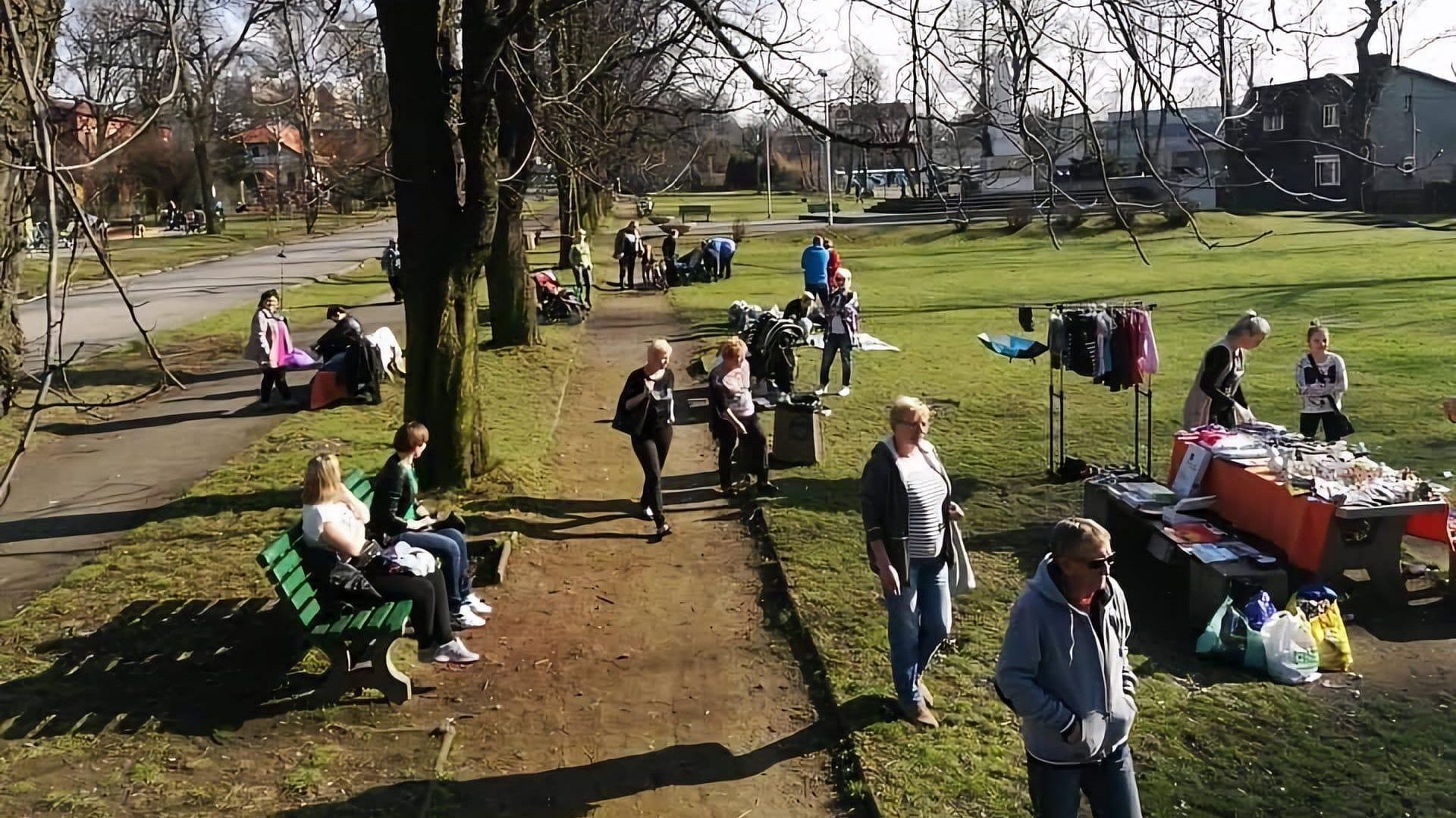 Targ Garażowy na kochłowickich Plantach Targ Garażowy na kochłowickich Plantach