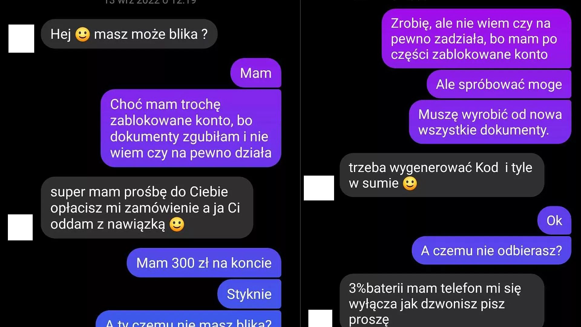 Tego typu konwersacje mogą się skończyć wielką stratą Tego typu konwersacje mogą się skończyć wielką stratą