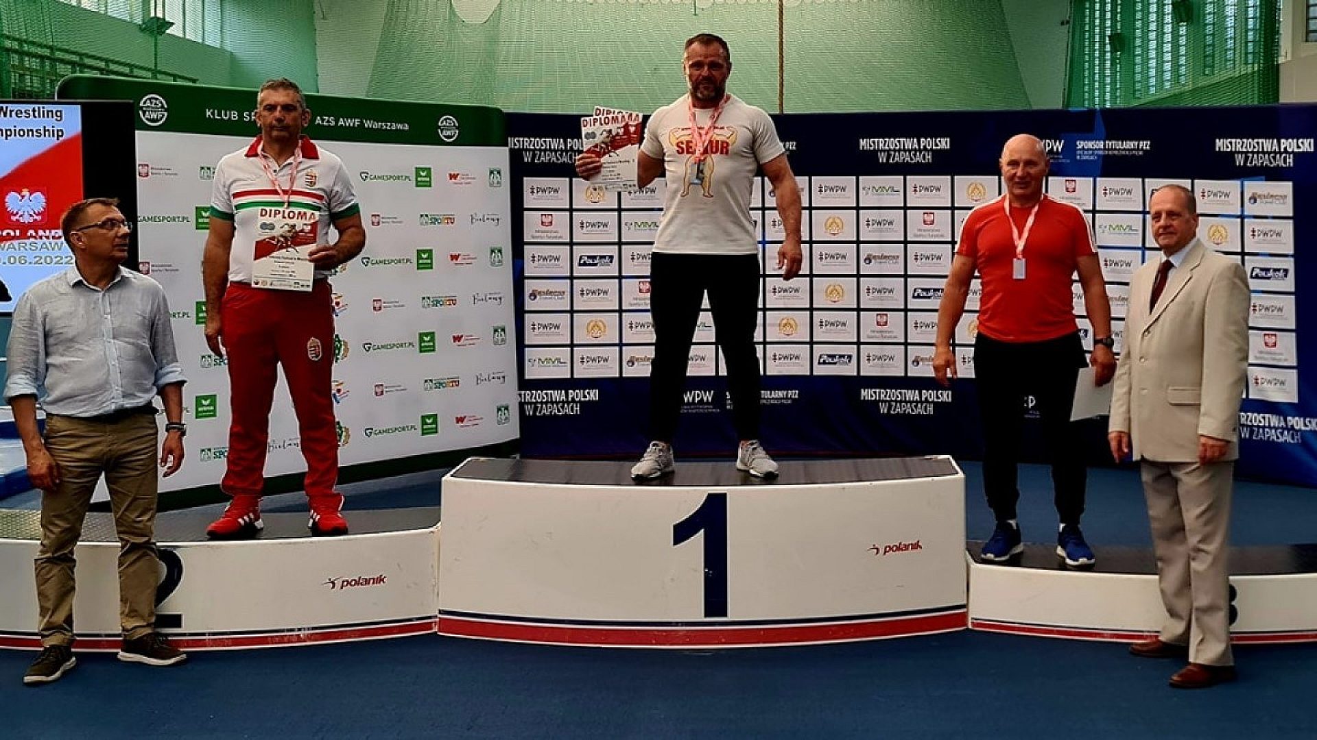 Złoto w stylu klasycznym dla Jerzego Sekury z Rudy Śląskiej Złoto w stylu klasycznym dla Jerzego Sekury z Rudy Śląskiej