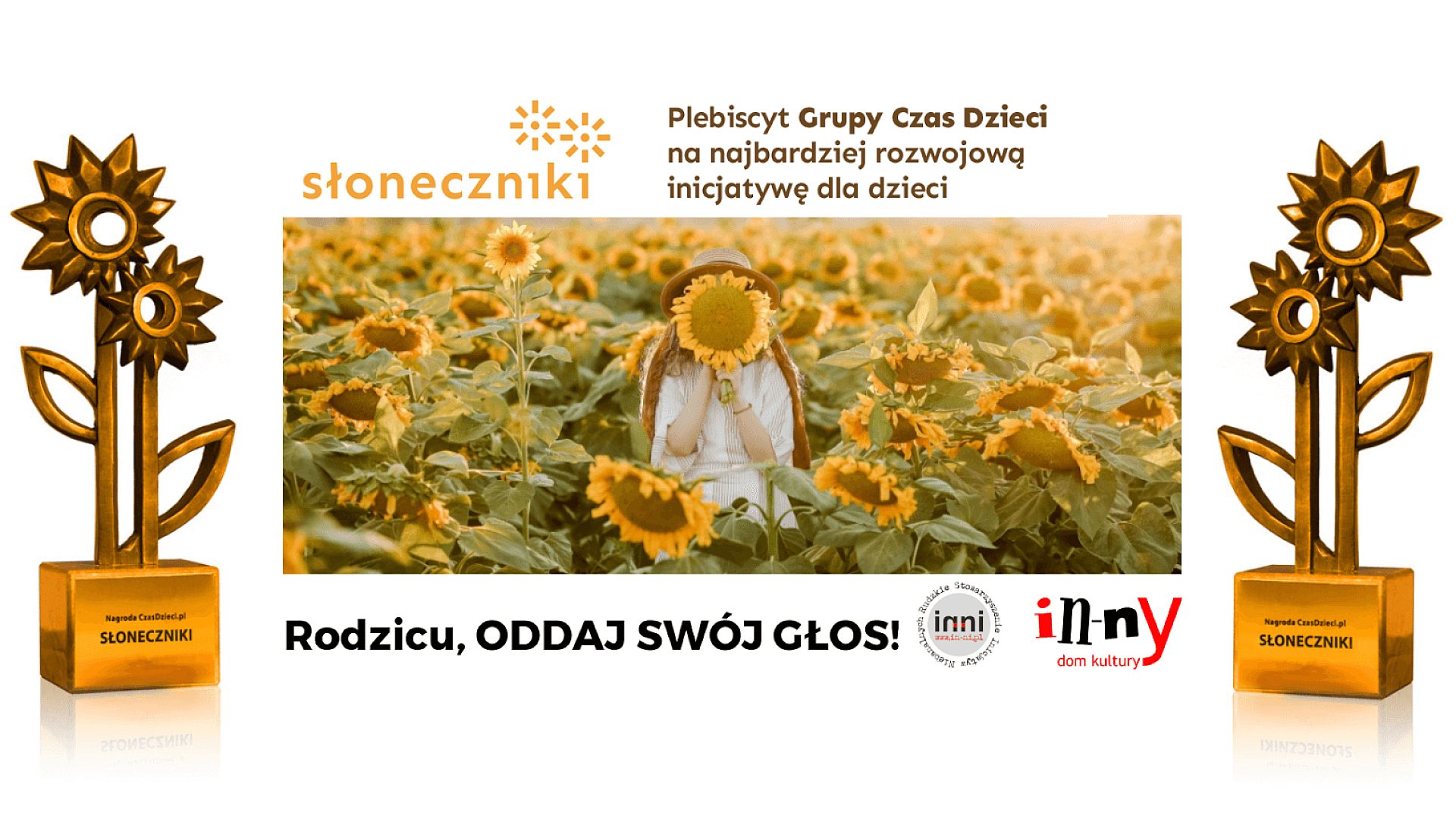 Głosujcie w konkursie Słoneczniki na naszą "Bajkolonię" Głosujcie w konkursie Słoneczniki na naszą "Bajkolonię"