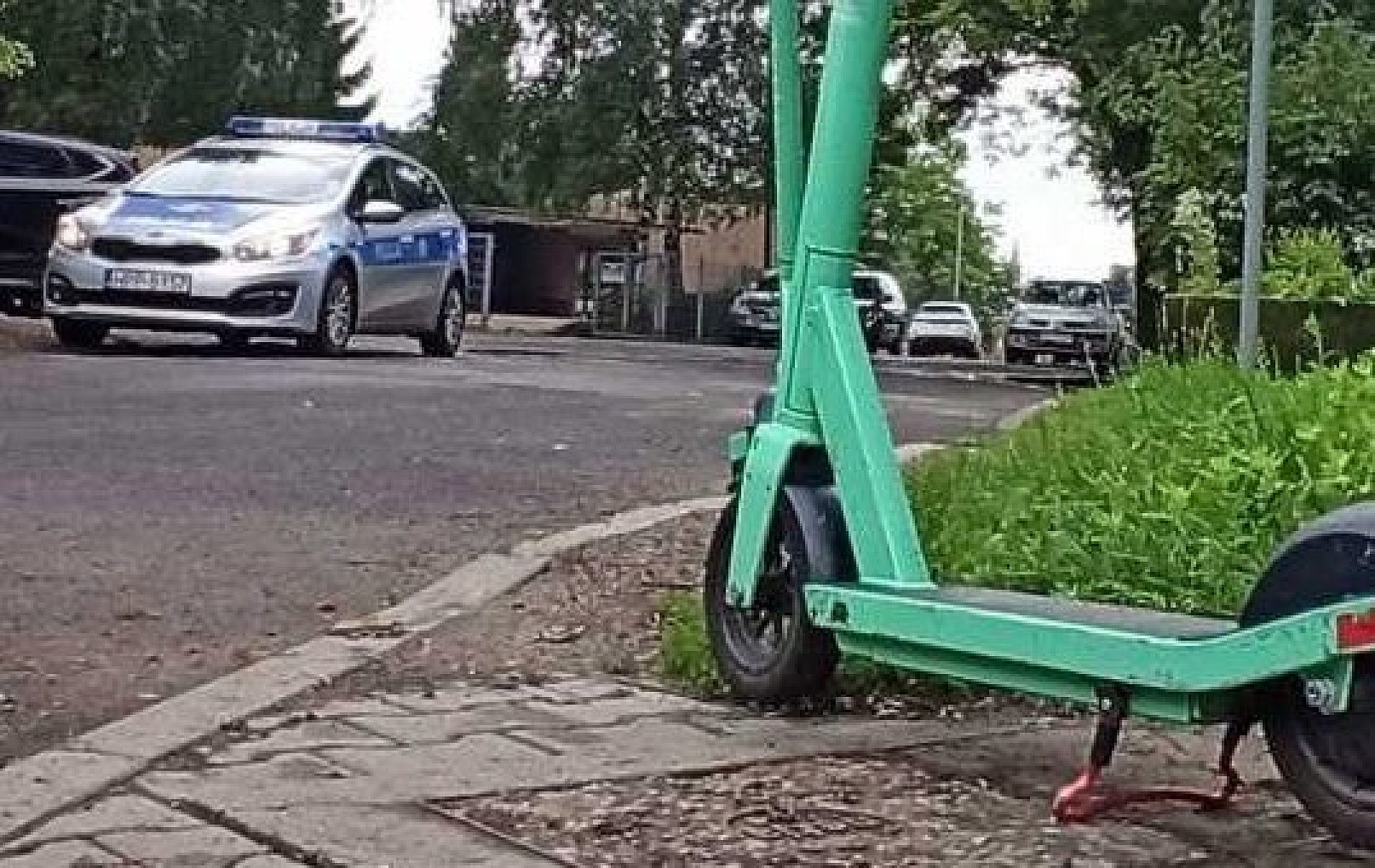 Hulajnogą z 3 promilami? W Rudzie się da :) Hulajnogą z 3 promilami? W Rudzie się da :)