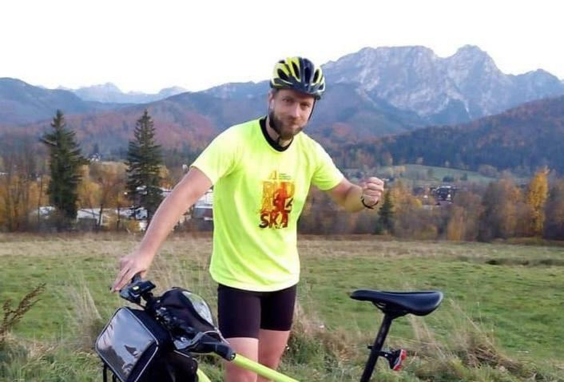 Oficer rowerowy Kornel Milbrant Oficer rowerowy Kornel Milbrant