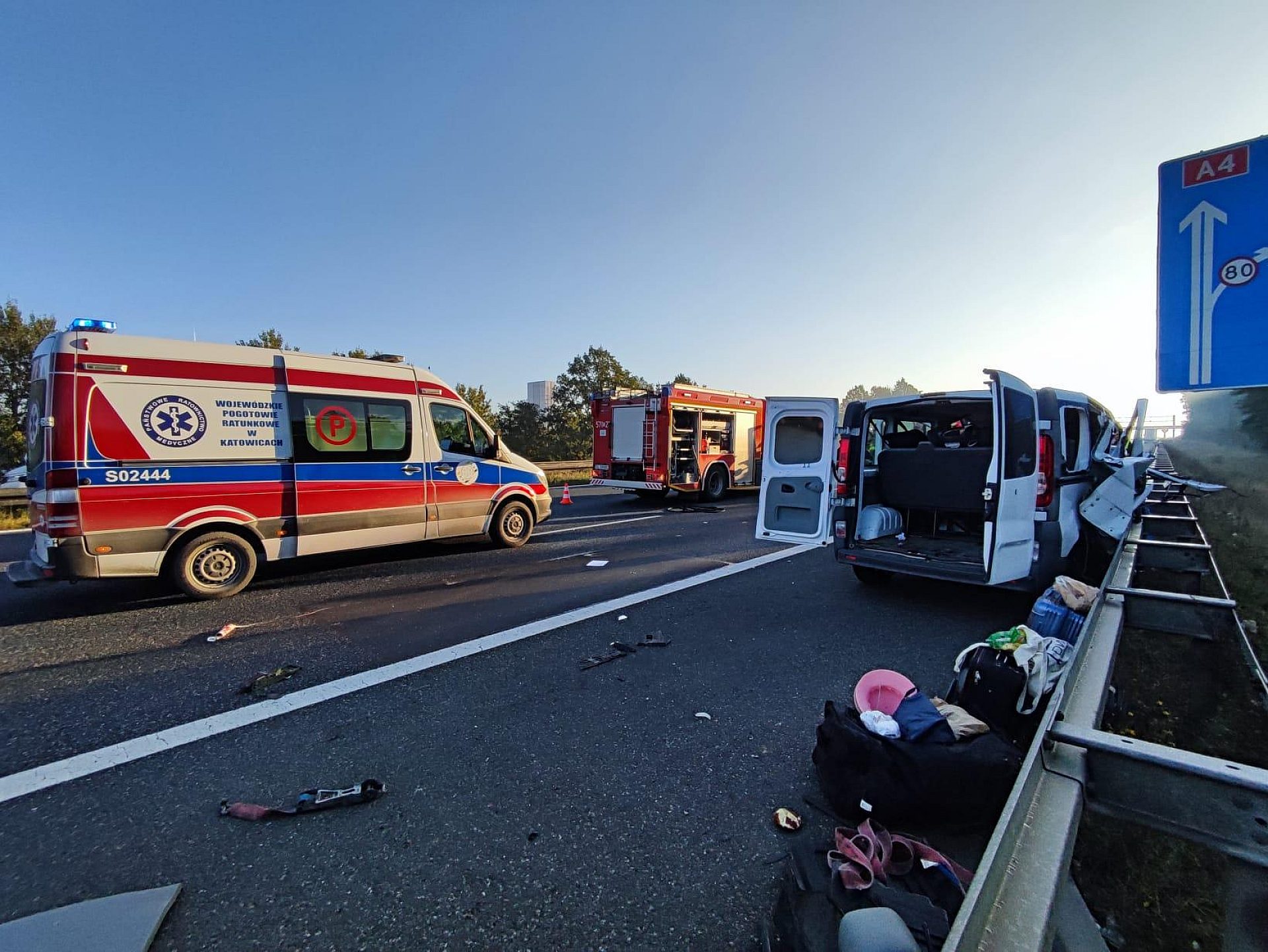 Wypadek na A4 Wypadek na A4