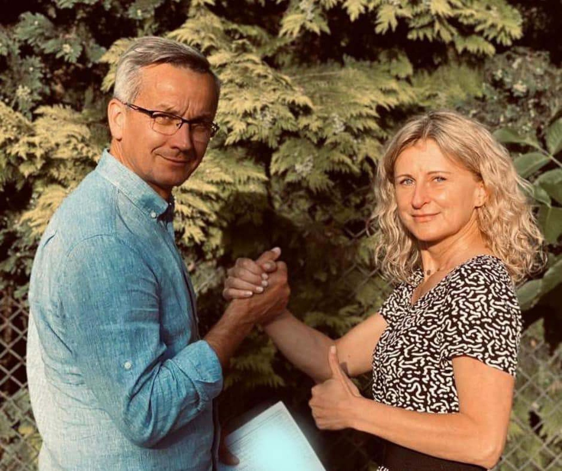 Krzysztof Mejer i Aleksandra Poloczek Krzysztof Mejer i Aleksandra Poloczek