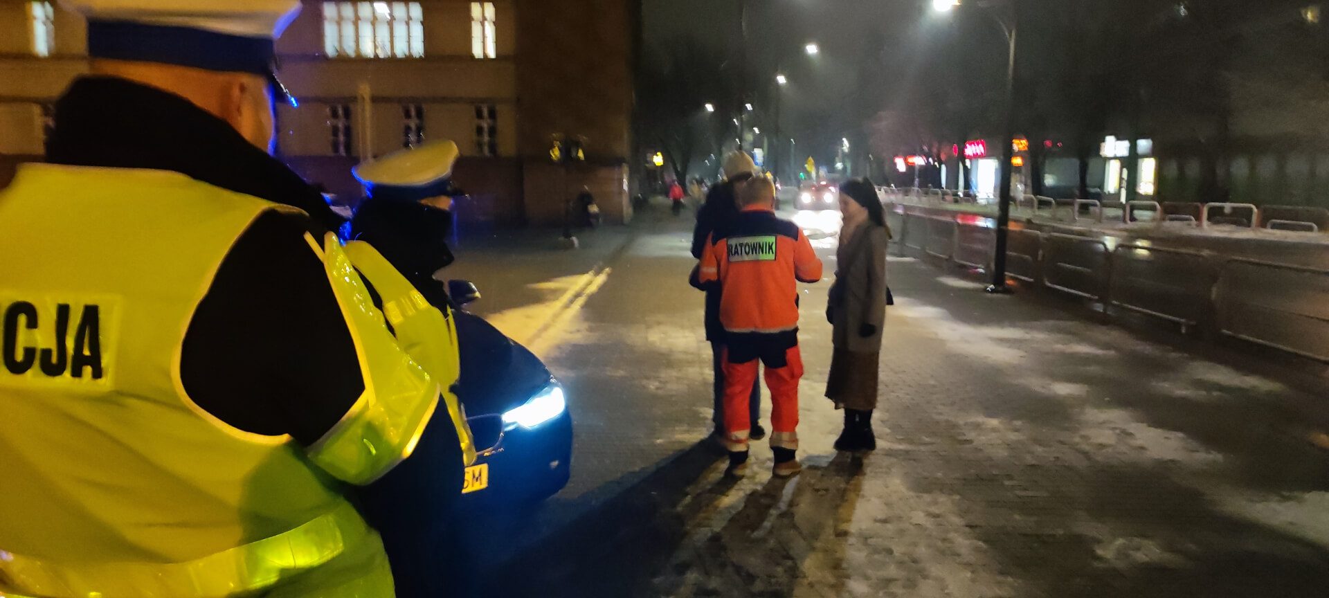 "Bezpieczny pieszy" w centrum - tu bez wykroczeń "Bezpieczny pieszy" w centrum - tu bez wykroczeń