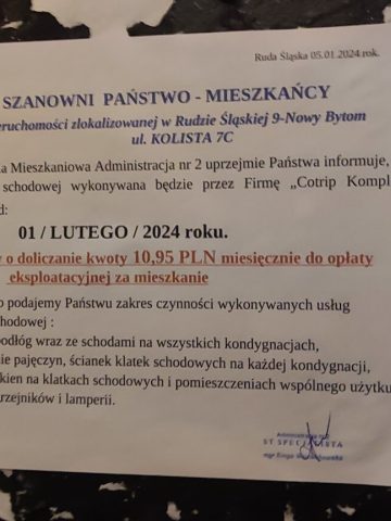 Wystarczy złożyć wniosek i sprzątanie klatki schodowej macie z głowy Wystarczy złożyć wniosek i sprzątanie klatki schodowej macie z głowy