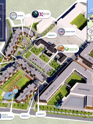 Mapa Bel Mare Mapa Bel Mare