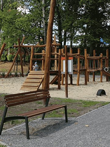 Plac zabaw, siłownia pod chmurką i inne atrakcje - w nowym parku przy Hallera Plac zabaw, siłownia pod chmurką i inne atrakcje - w nowym parku przy Hallera