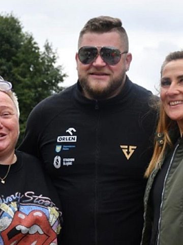 Paweł Fajdek odwiedził rudzki Bieg Wiewiórki Paweł Fajdek odwiedził rudzki Bieg Wiewiórki