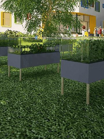 Drugie nagrody - mini ogródki Drugie nagrody - mini ogródki