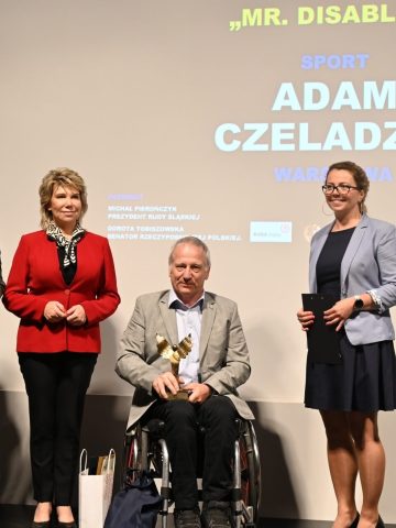 Adam Czeladzki - zwycięzca w kategorii sport Adam Czeladzki - zwycięzca w kategorii sport