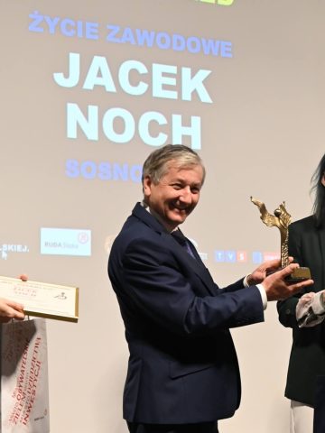 Jacek Noch - laureat nagrody w kategorii życie zawodowe Jacek Noch - laureat nagrody w kategorii życie zawodowe