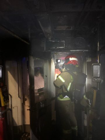 Pożar tramwaj ruda śląska Pożar tramwaj ruda śląska