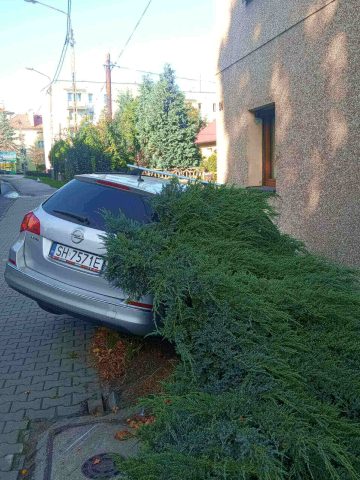 Choć nie wyglądało to dobrze, skończyło się na kolizji Choć nie wyglądało to dobrze, skończyło się na kolizji