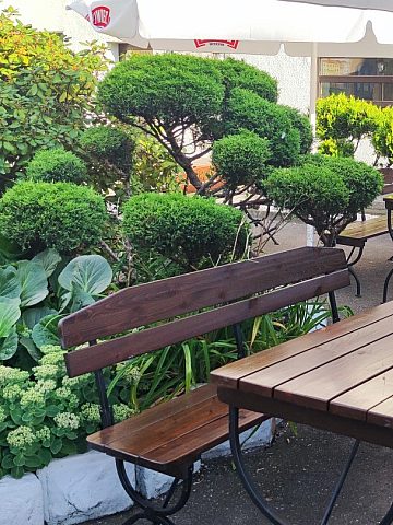 Ogród idealny do jedzenia w dobrą pogodę Ogród idealny do jedzenia w dobrą pogodę