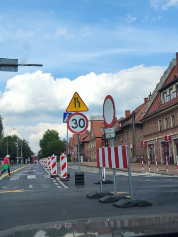 Zamiast skrzyżowania powstanie rondo turbinowe Zamiast skrzyżowania powstanie rondo turbinowe