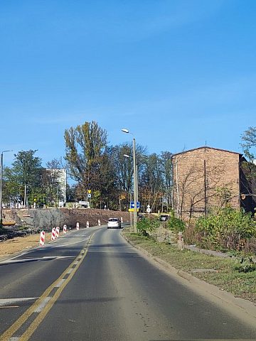 Nowa droga pobiegnie groblą obok 1-go Maja Nowa droga pobiegnie groblą obok 1-go Maja