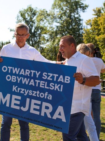 Konferencja prasowa Krzysztofa Mejera Konferencja prasowa Krzysztofa Mejera