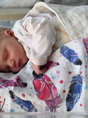 Amelia - pierwsza urodzona w Rudzie Śląskiej w 2023 roku. Amelia - pierwsza urodzona w Rudzie Śląskiej w 2023 roku.