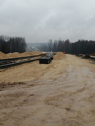 Podłoże nowej trasy jest na ukończeniu Podłoże nowej trasy jest na ukończeniu