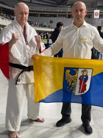 Wicemistrz świata, Marek Partuś i kandydat do 5 dan - Roman Dymek Wicemistrz świata, Marek Partuś i kandydat do 5 dan - Roman Dymek