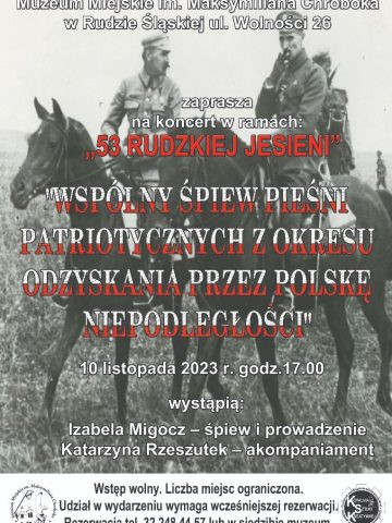 Koncert pieśni patriotycznych 2023 Koncert pieśni patriotycznych 2023