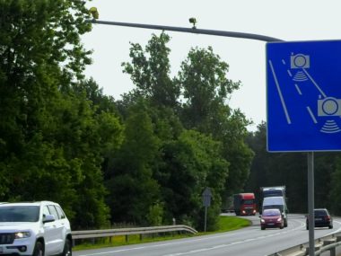 Odcinkowy pomiar prędkości Odcinkowy pomiar prędkości