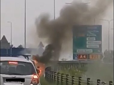 Pożar DTŚ Ruda Śląska Pożar DTŚ Ruda Śląska
