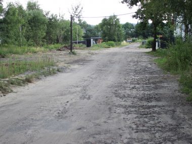 Tak wygląda ulica ks. Hrubego Tak wygląda ulica ks. Hrubego