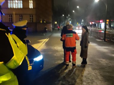"Bezpieczny pieszy" w centrum - tu bez wykroczeń "Bezpieczny pieszy" w centrum - tu bez wykroczeń