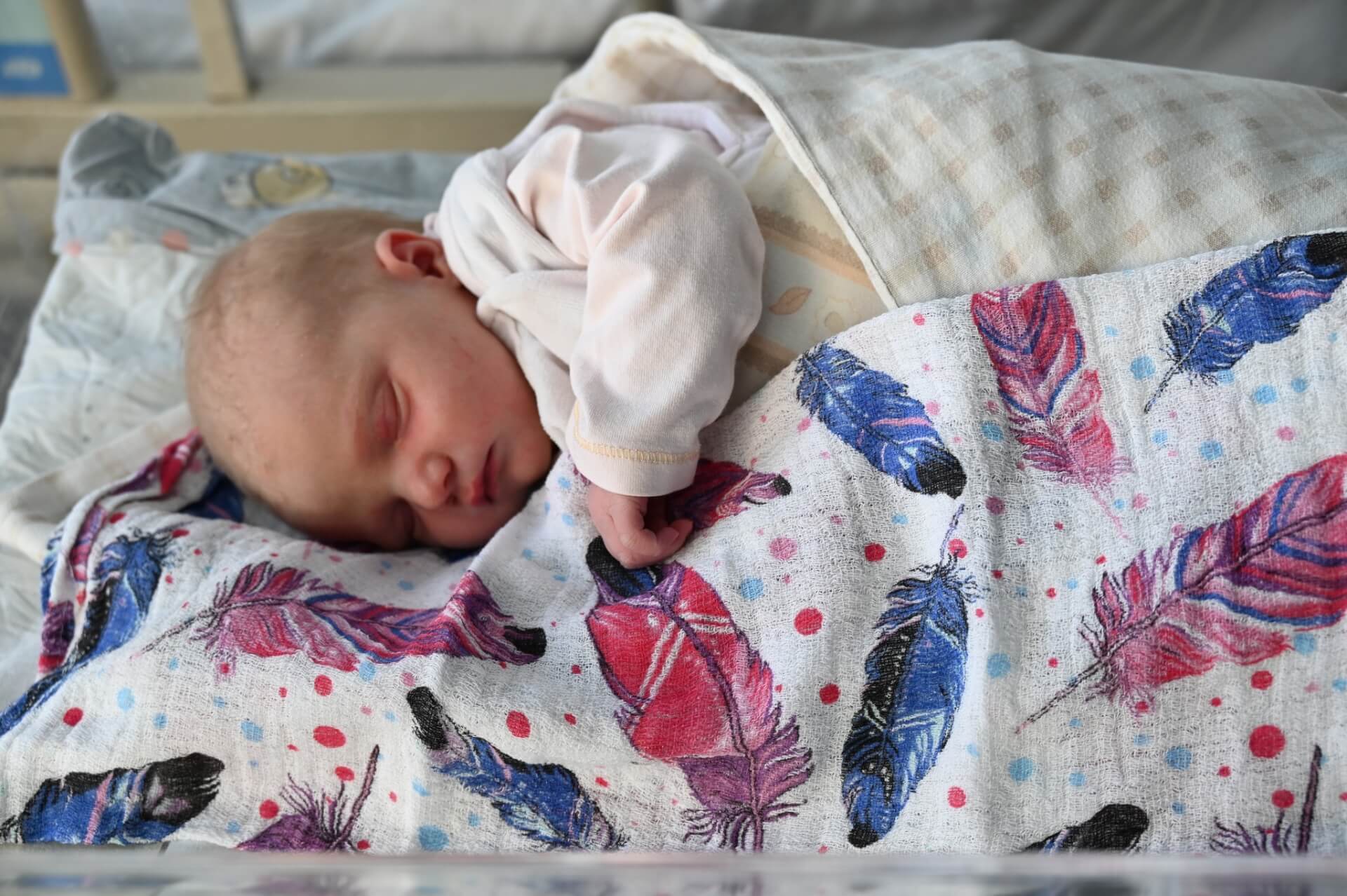 Amelia - pierwsza urodzona w Rudzie Śląskiej w 2023 roku.
