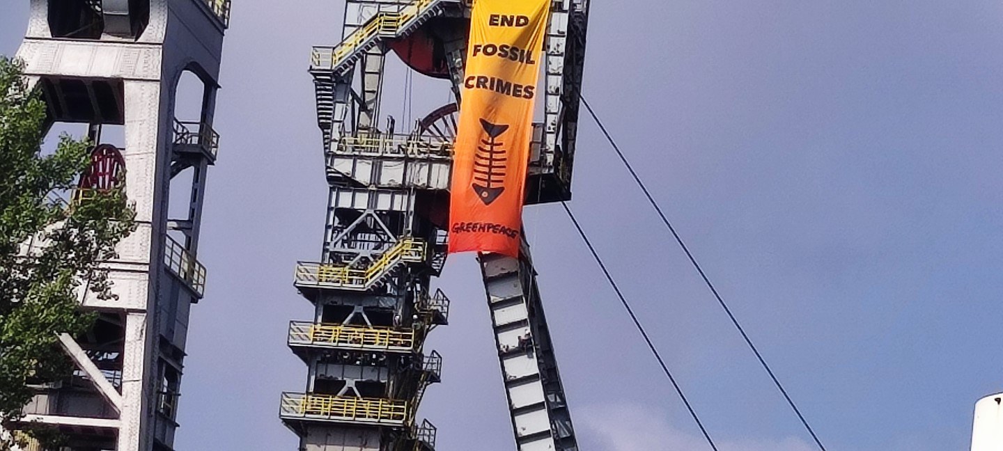 Greenpeace w Bielszowicach