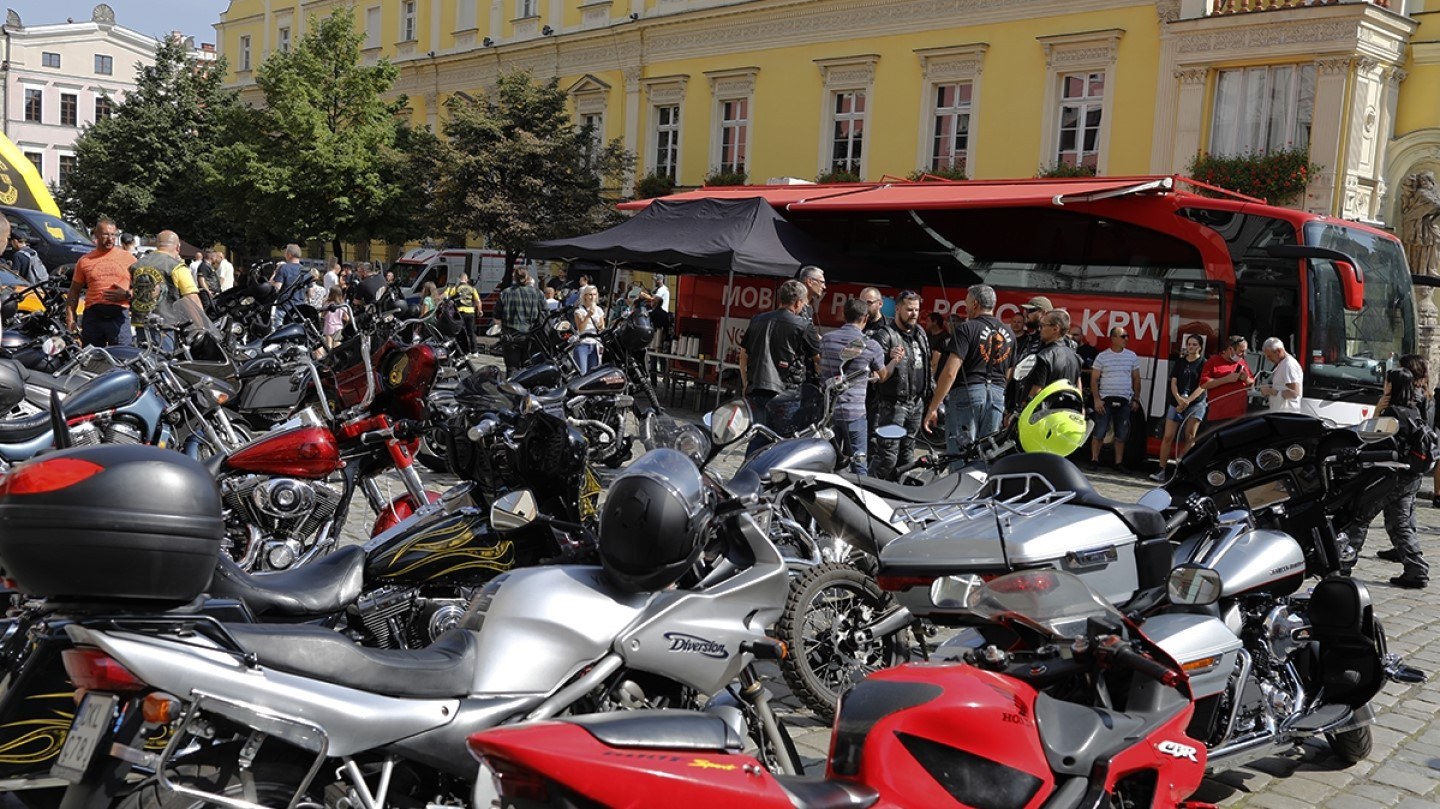 "Motoserce" organizowane jest w wielu miastach Polski. Tak było w Świdnicy.