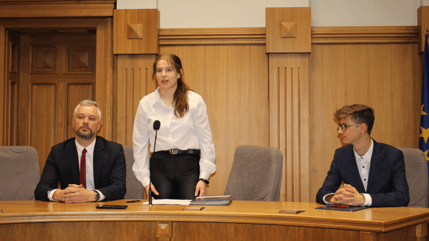 Spotkanie inauguracyjne Młodzieżowej Rady Miasta Ruda Śląska