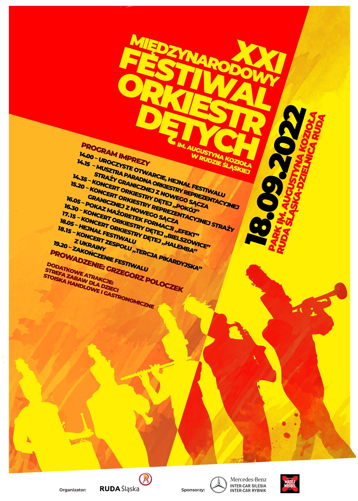 Plakat Festiwalu Orkiestr Dętych
