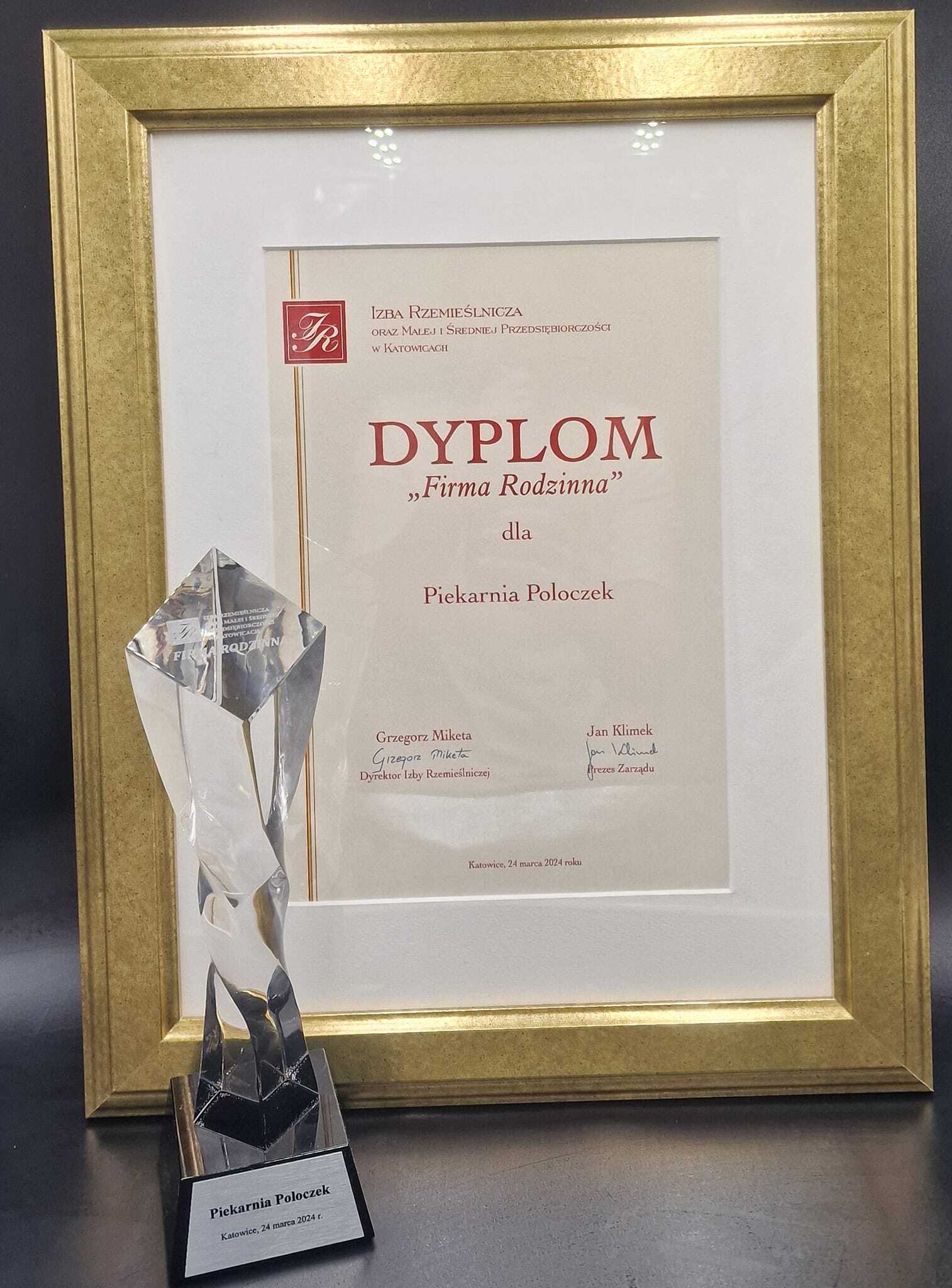 Dyplom Firma Rodzinna