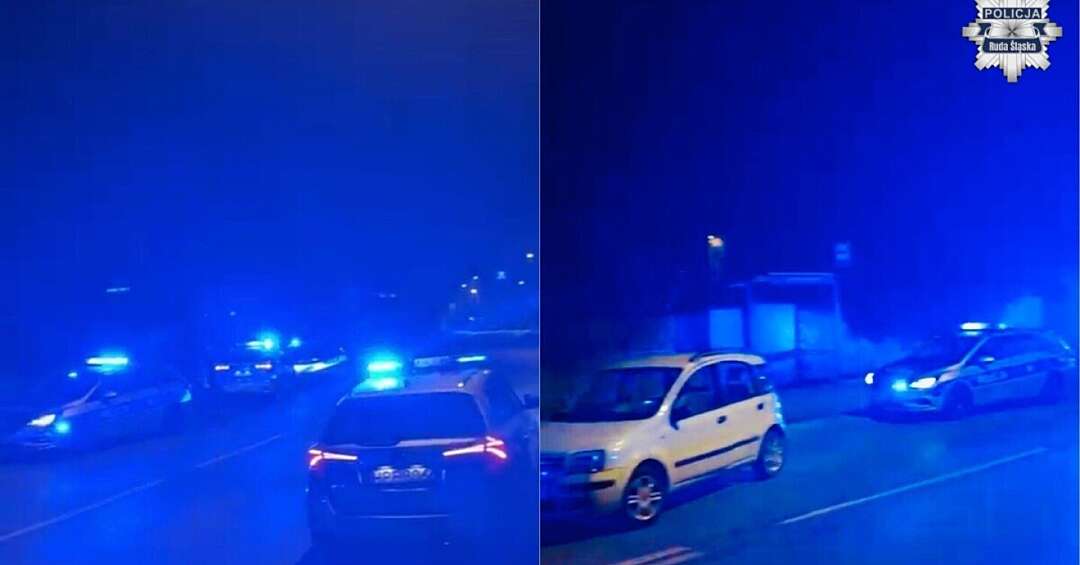 Uciekał przed policją w Rudzie Śląskiej. Miał powody...
