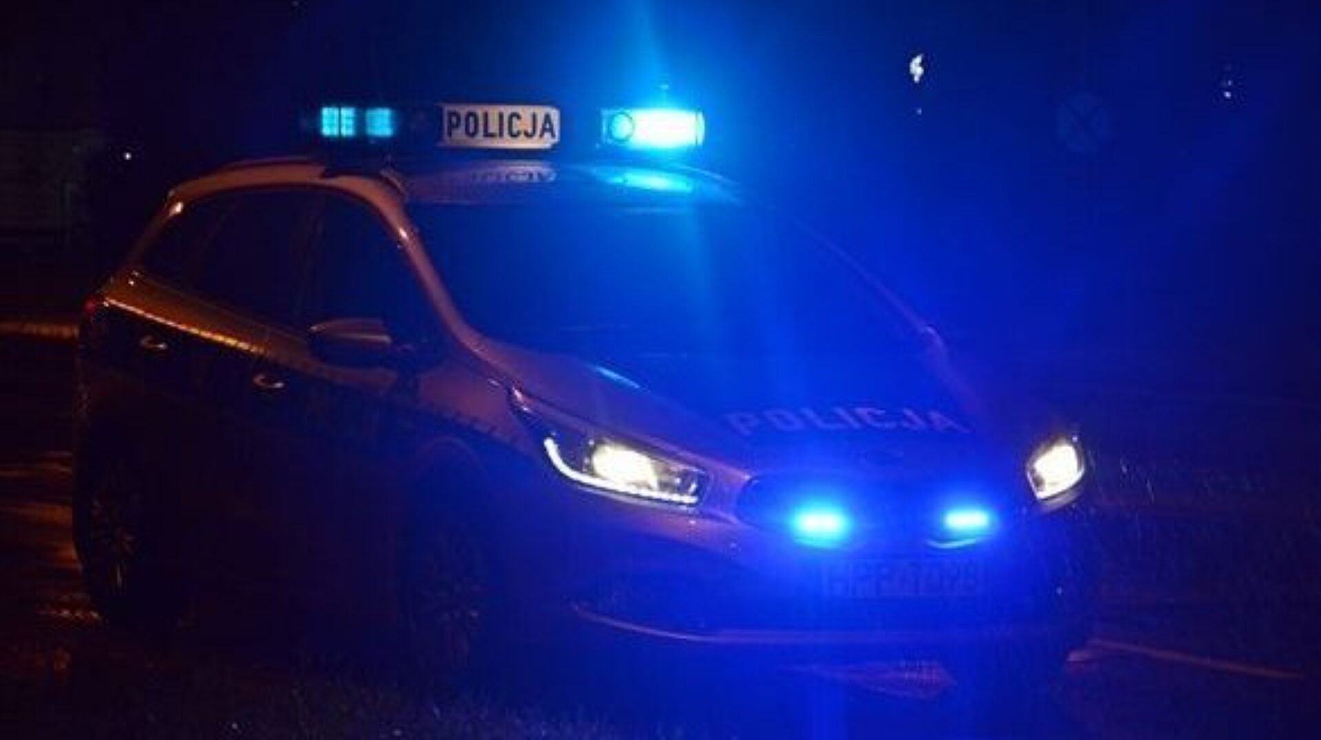 Patrol policja noc Patrol policja noc