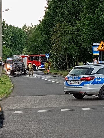 Pozar bmw ruda slaska2 Pozar bmw ruda slaska2